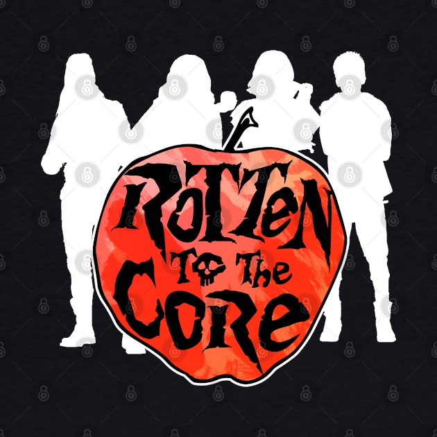 Rotten to the Core - white variant by Rackham